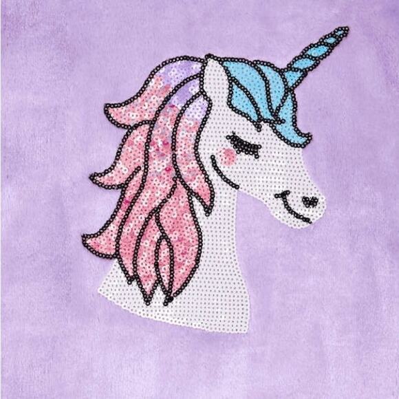 BCBG Girls Hoodie Pants Set Sequin Unicorn Size Small NWT! - Picture 7 of 7